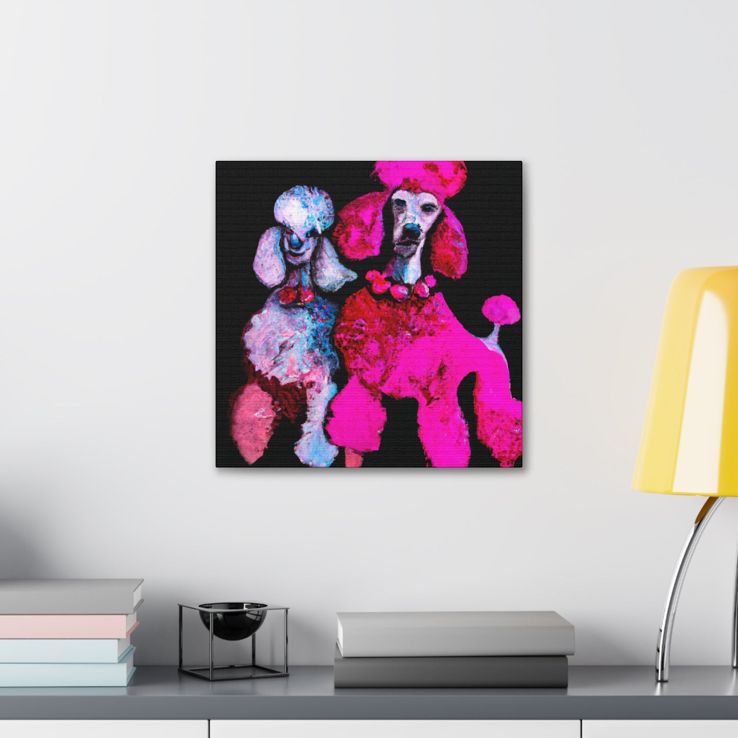 "Poodle's Surreal Dream" - Canvas