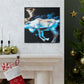 Reindeer in Impressionism - Canvas