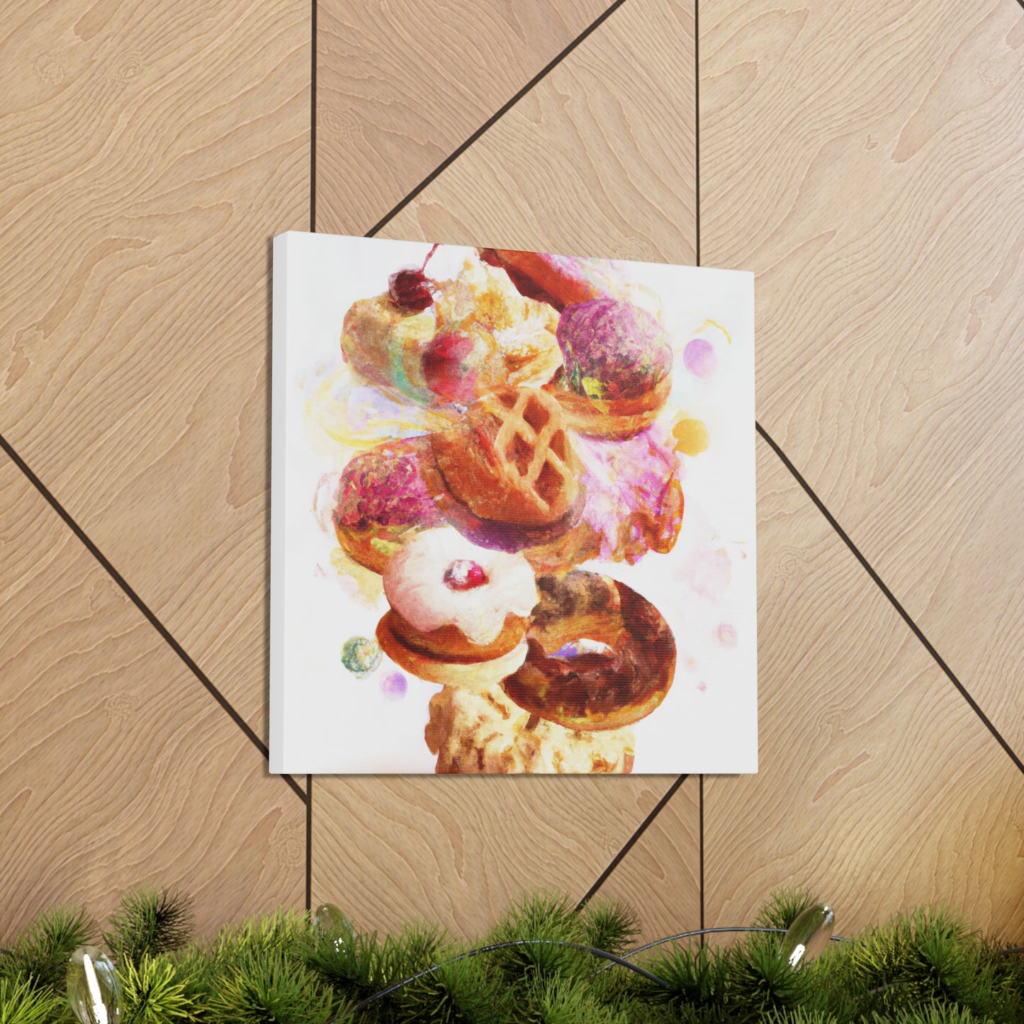 Sweet Pastry Palette - Canvas