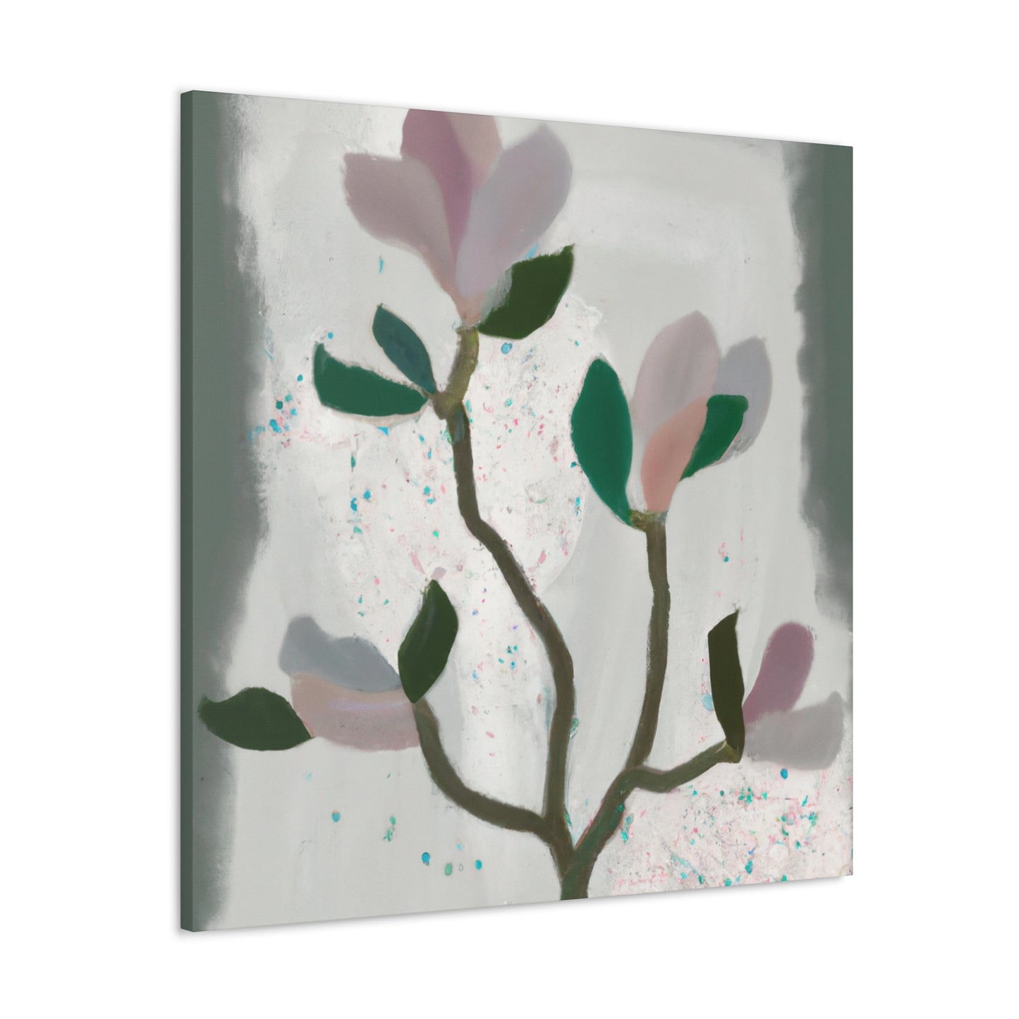 "Magnolia's Lush Canopy" - Canvas