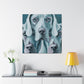 "Weimaraner Stare Majestic" - Canvas