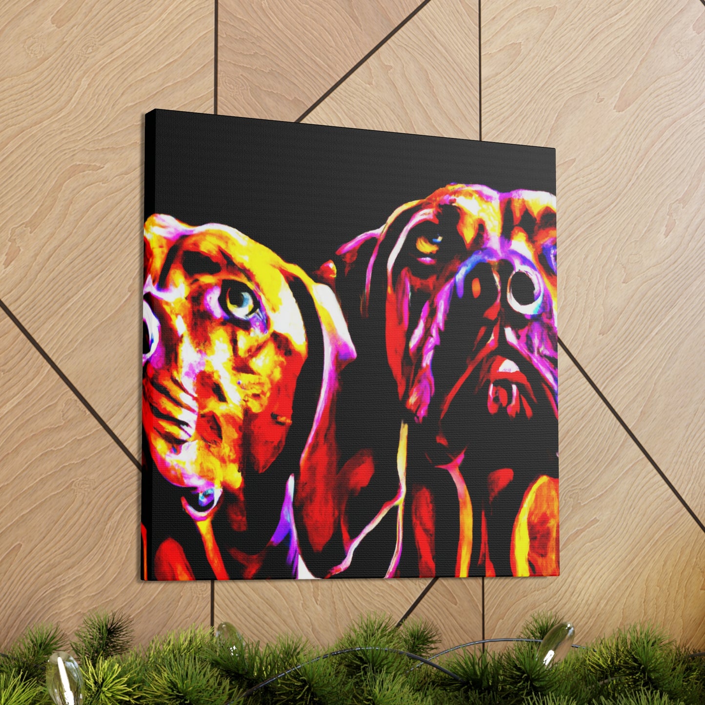 Ridgeback in the Sunset - Canvas