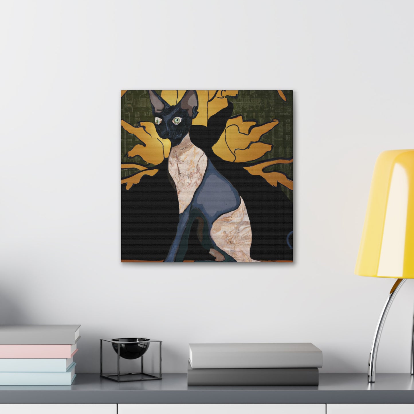 "The Sphynx in Bloom" - Canvas