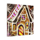 Gingerbread Dream House - Canvas