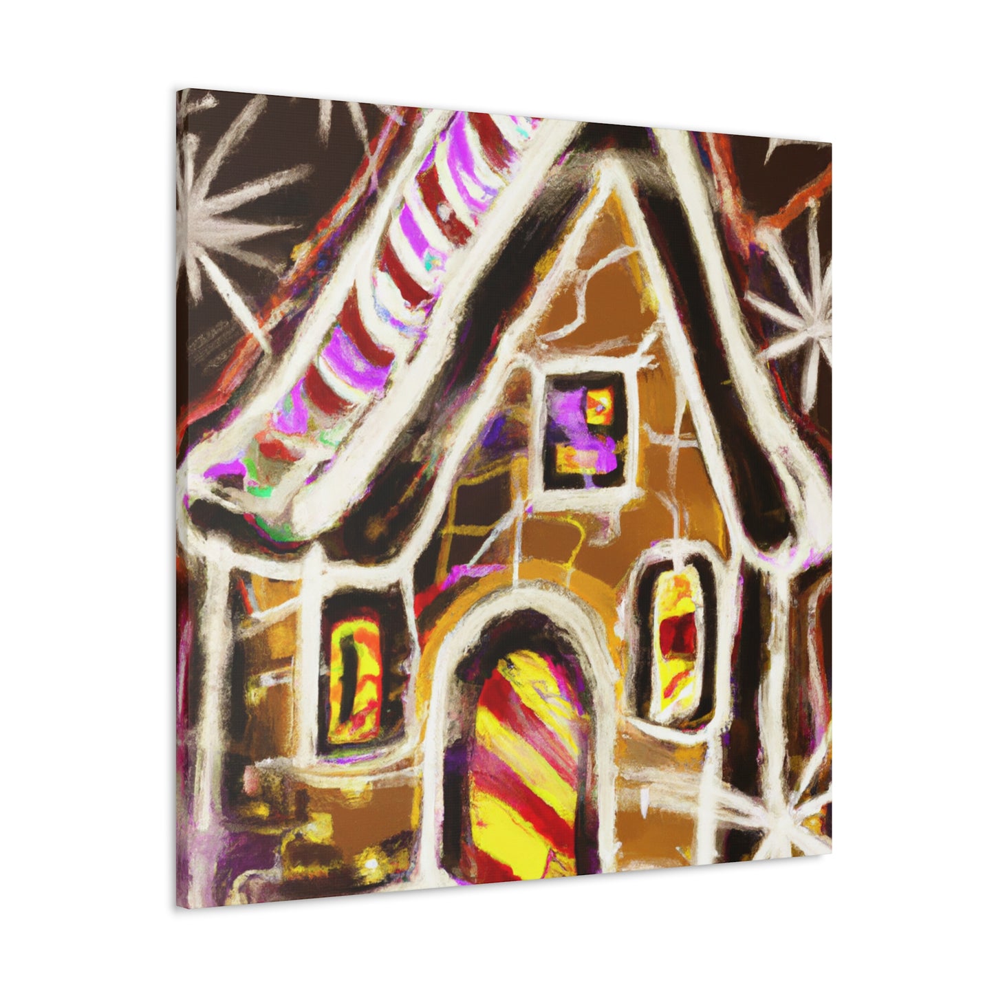 Gingerbread Dream House - Canvas