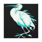 "Snowy Egret Splendor" - Canvas