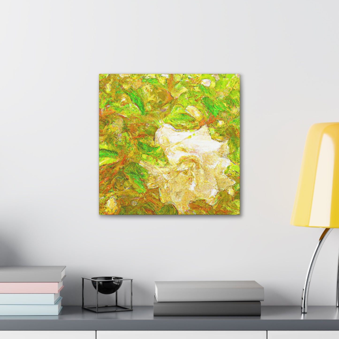 Gardenia in Impressionism - Canvas