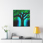 "Oak Tree Ode Variegata" - Canvas