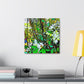 "Gardenia in Abstraction" - Canvas