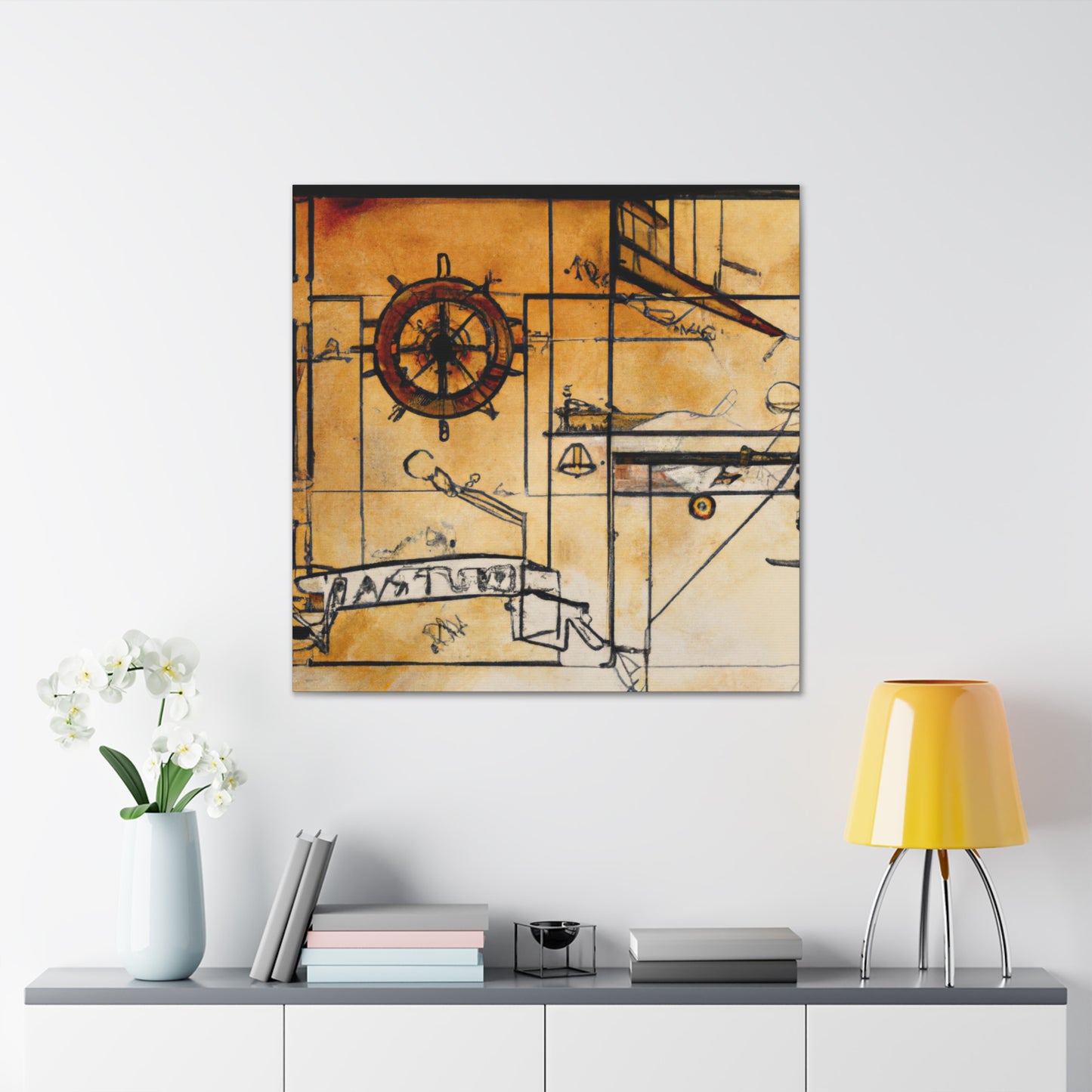 Sailing Upon the Seas - Canvas