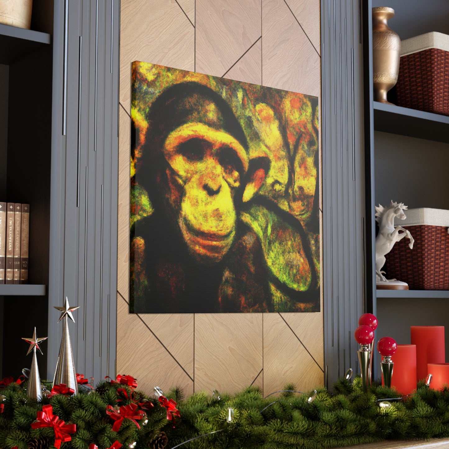 Chimpanzee Dreamscape - Canvas