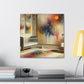 Vibrant Harmony: Dynamic Abstraction - Canvas