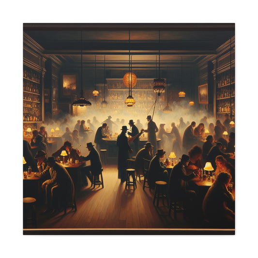 "Mystic Tavern Revelry" - Canvas