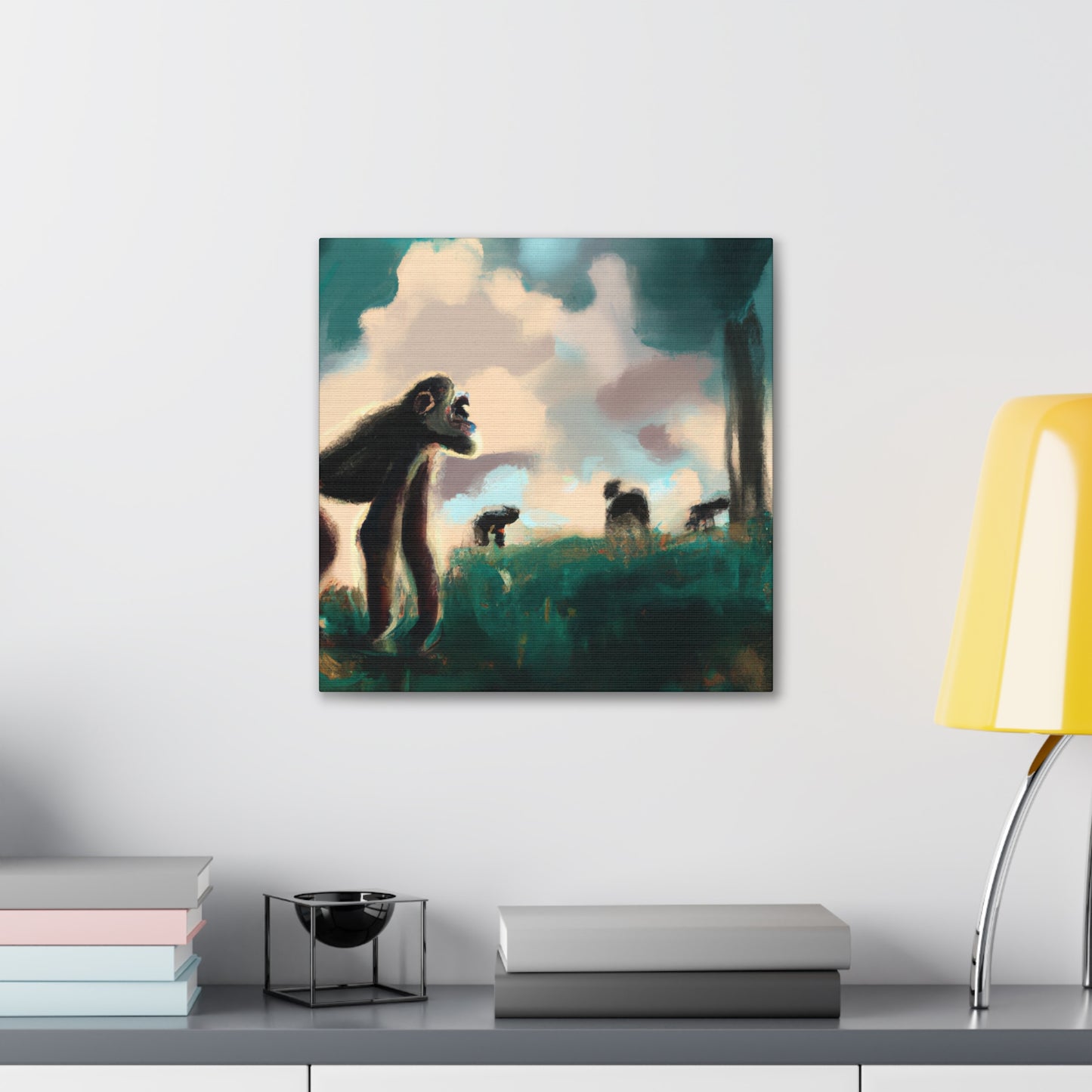 Surreal Chimpanzee Dream - Canvas