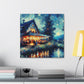 Dreamy Festive Gathering - Canvas