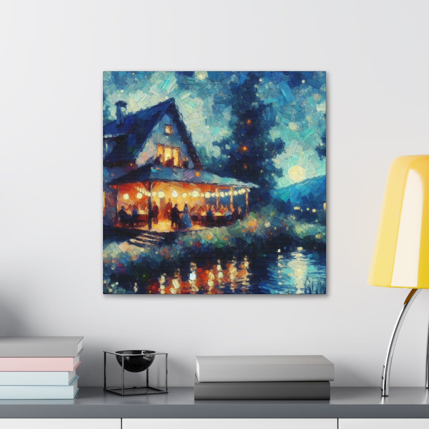 Dreamy Festive Gathering - Canvas