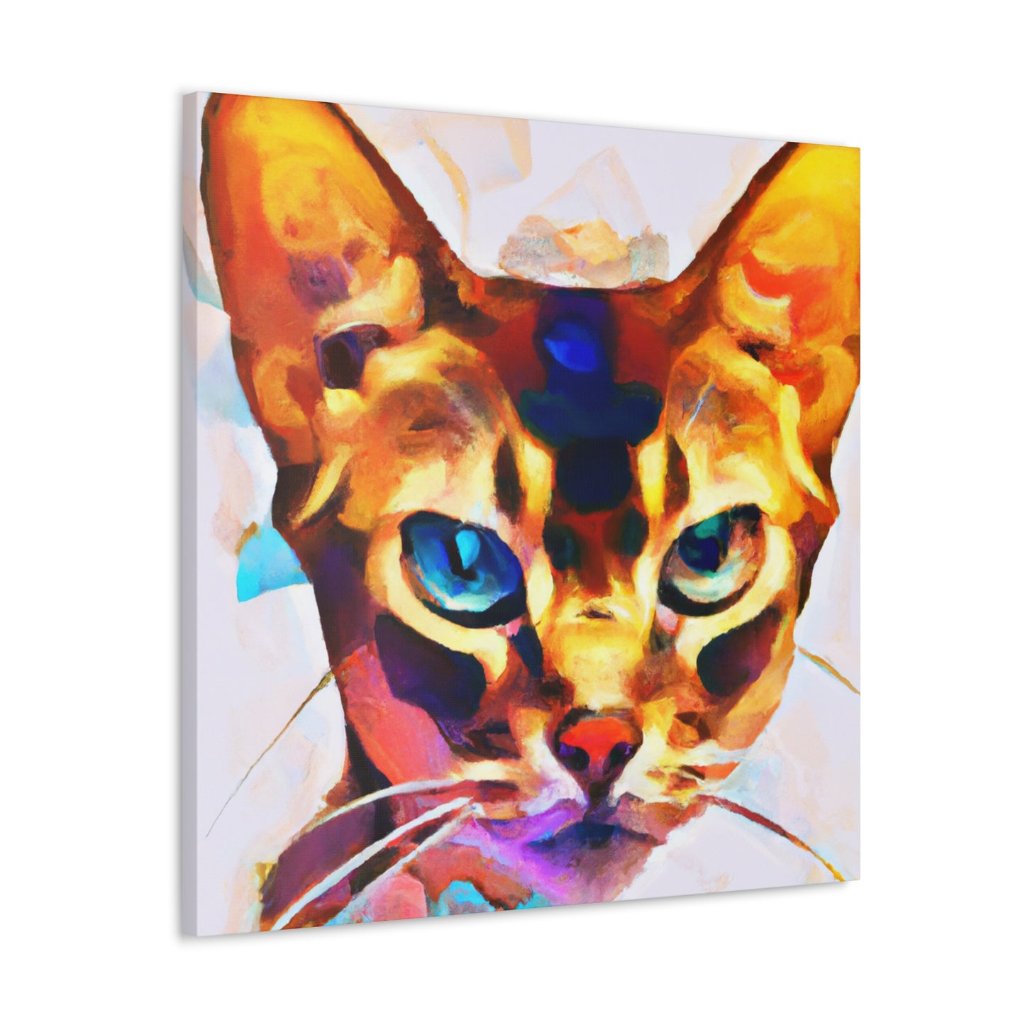 Abyssinian Beauty Rising - Canvas