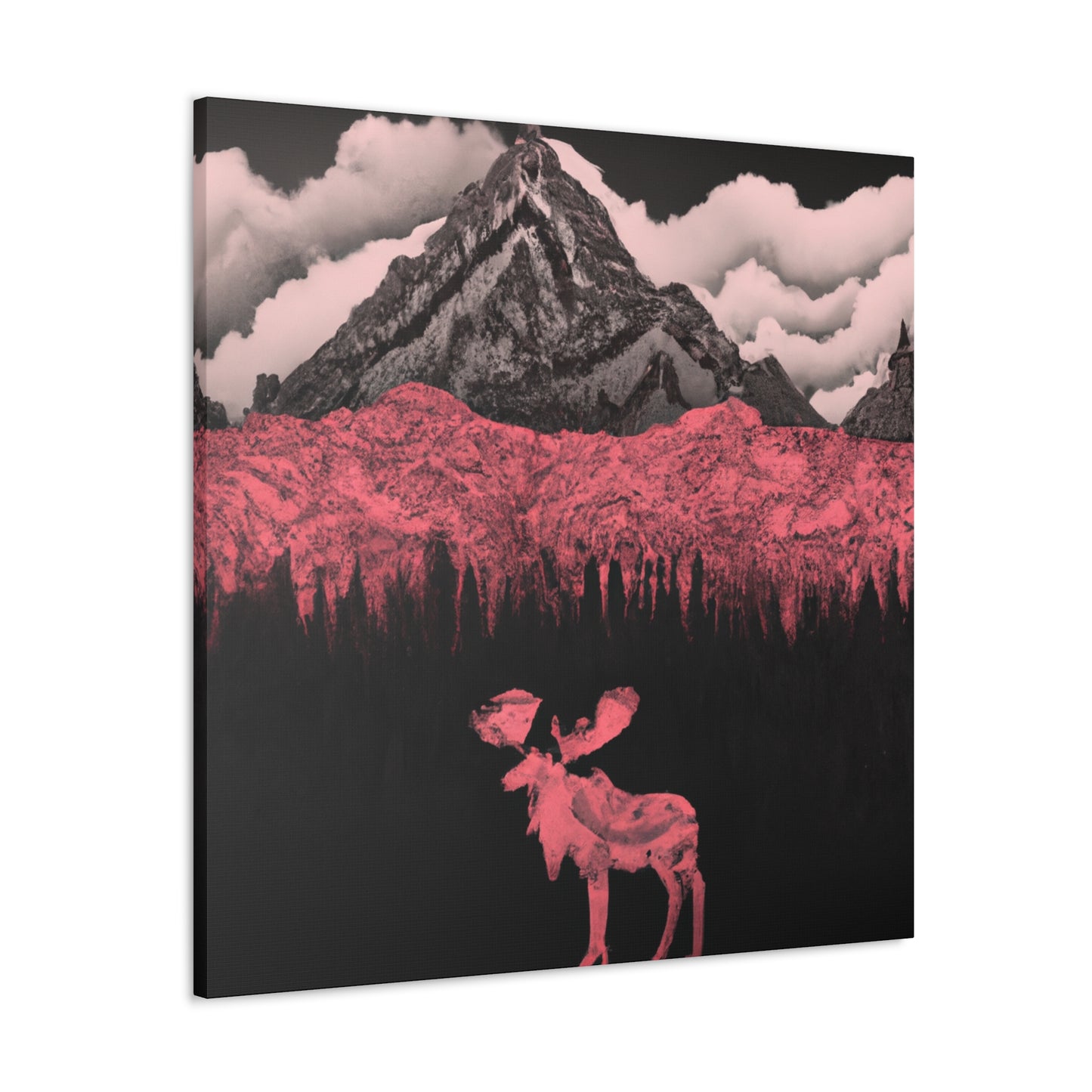 Moose in Grandeur - Canvas