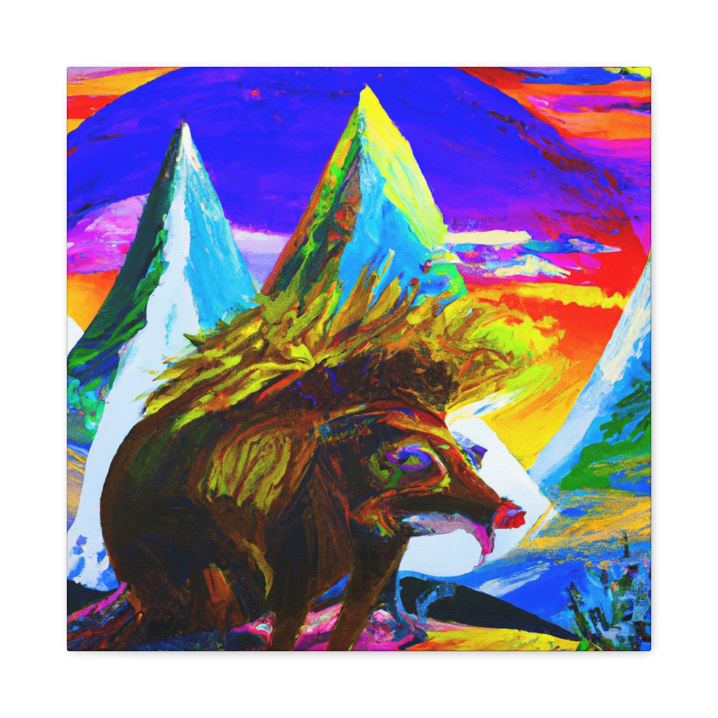 Porcupine in Dreams - Canvas