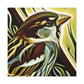 House Sparrow in Bloom - Canvas