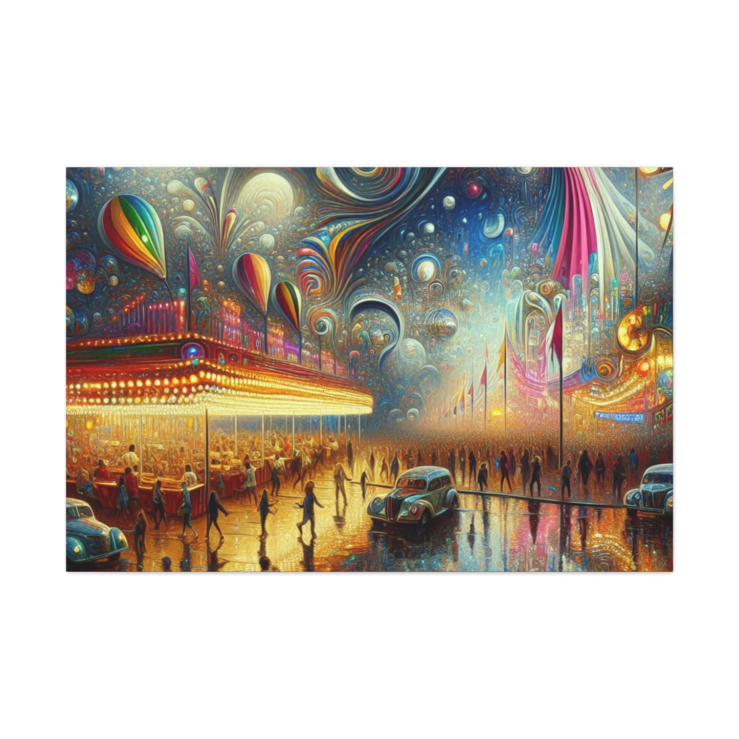 Ethereal Festival Reverie - Canvas