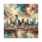 "Whirlwind of Denver" - Canvas