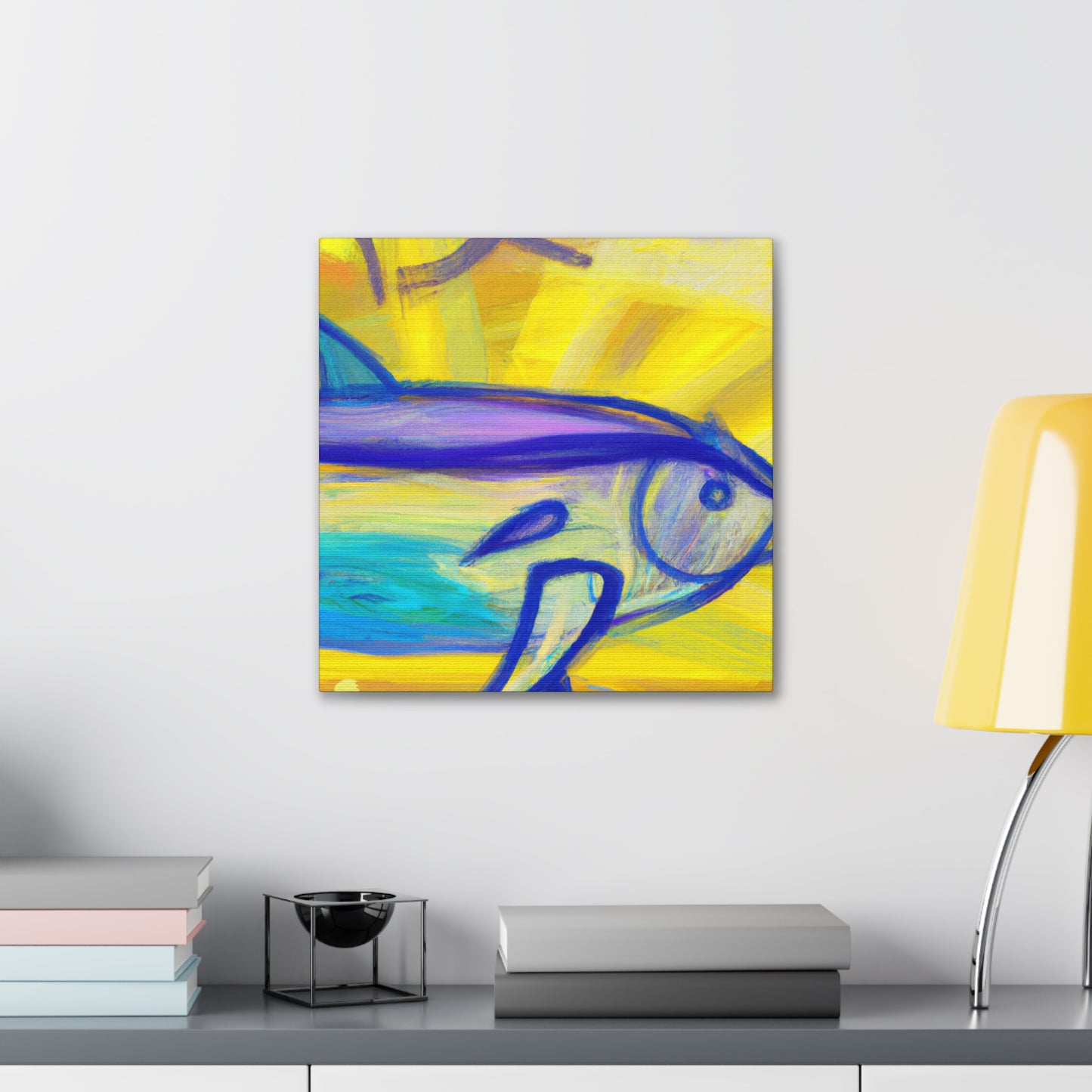 "Tuna in Abstract Form" - Canvas