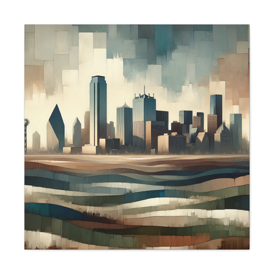 "Vivid Visions of Dallas" - Canvas