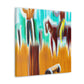 "Hitching Post Reimagined" - Canvas