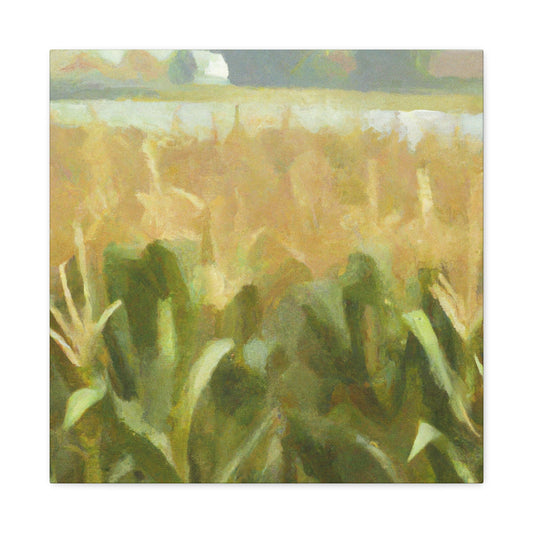 Golden Corn Abundance - Canvas