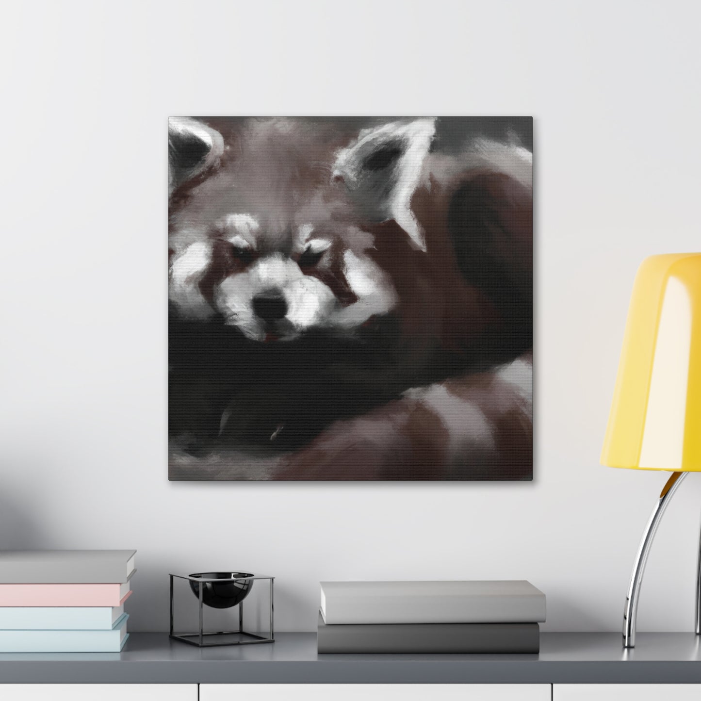 Red Panda Splendor - Canvas