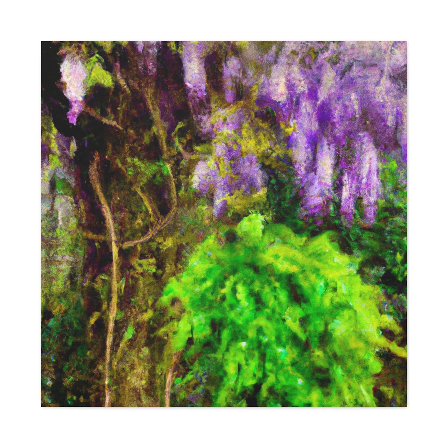 "Wisteria in Bloom" - Canvas