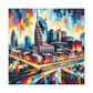 "Vibrant Nashville Melodies" - Canvas