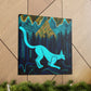 Cougar in Motion Art - Canvas