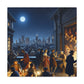 Exuberant Evening Festivities - Canvas