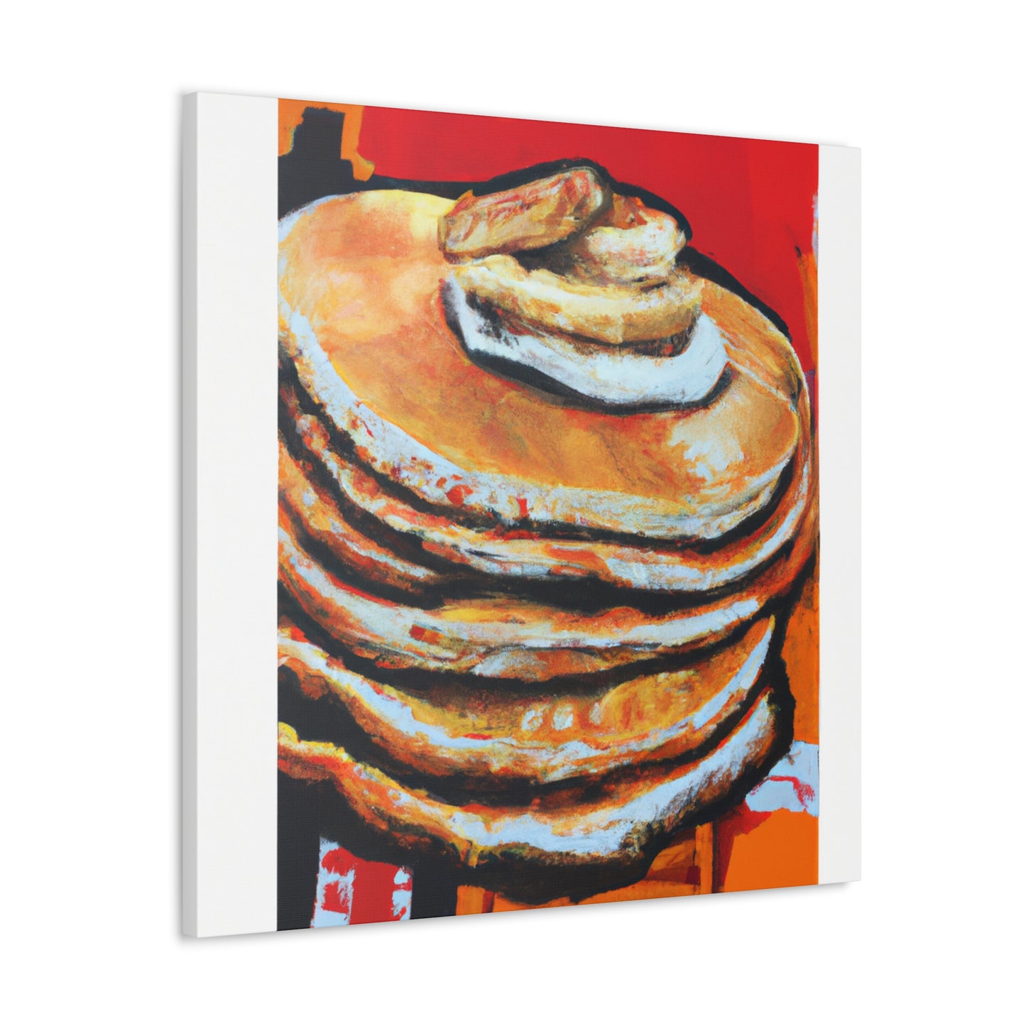 "Pancakes in the City" - Canvas