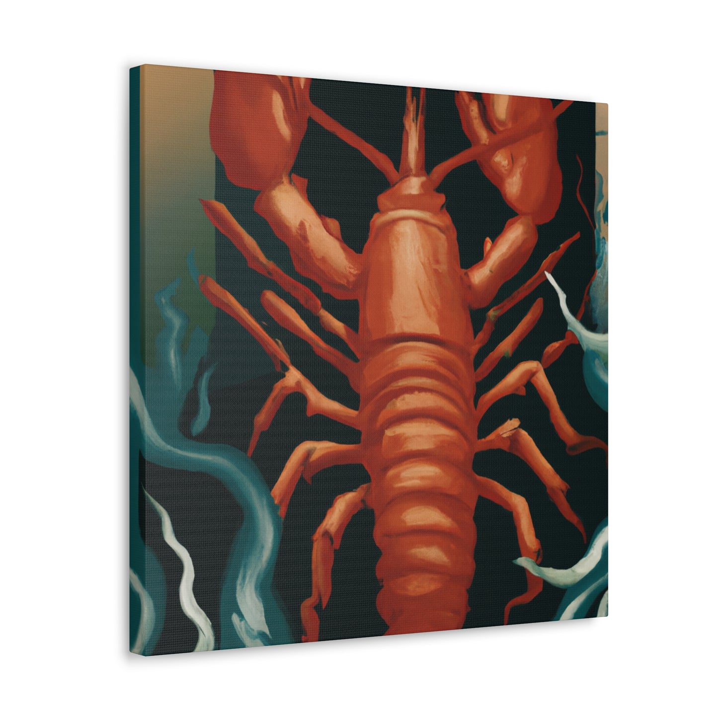 "Lobster in Moonlight" - Canvas