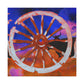 "Wagon Wheel Labyrinth" - Canvas