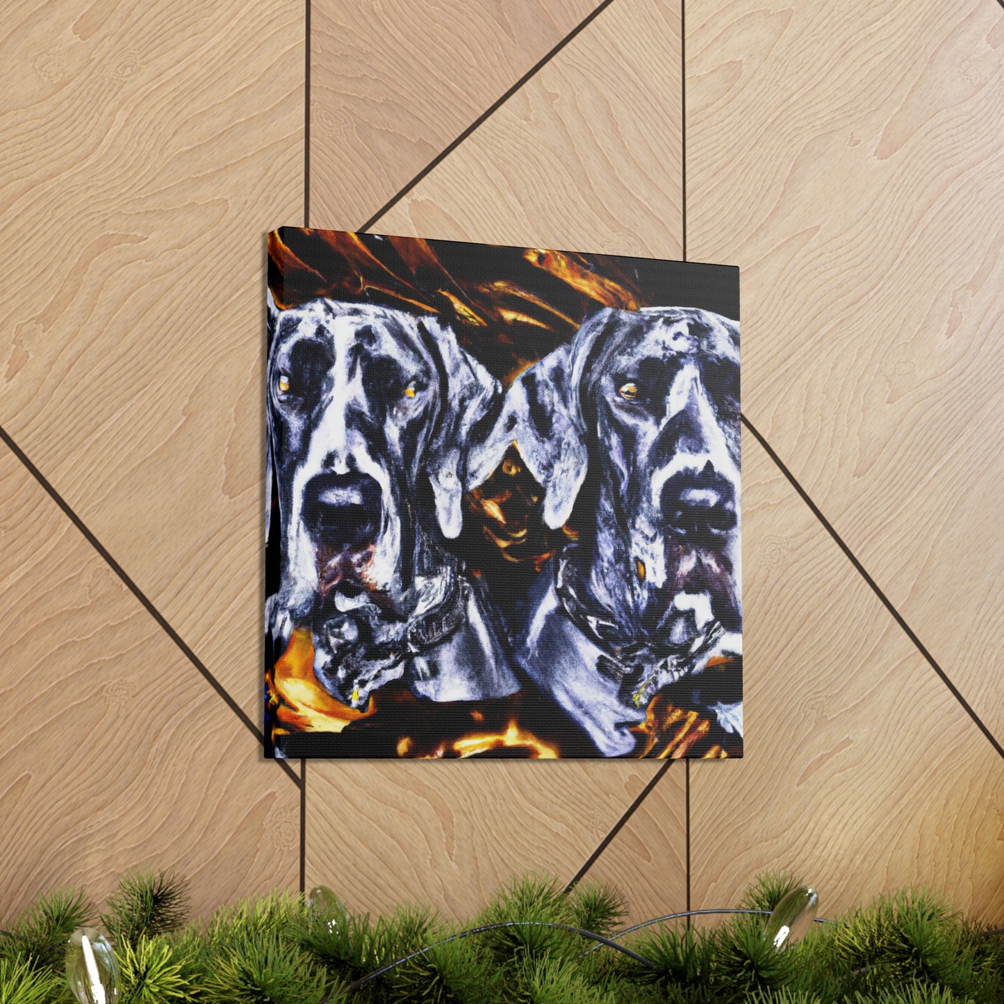 Great Dane in Dreamland - Canvas