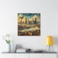 "Steam City Southern Charm" - Canvas