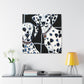 "Dalmatian in Deco." - Canvas