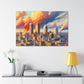 "Enchanting Indianapolis: Renaissance Reverie" - Canvas