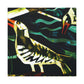 Sea Birds in Flight - Canvas