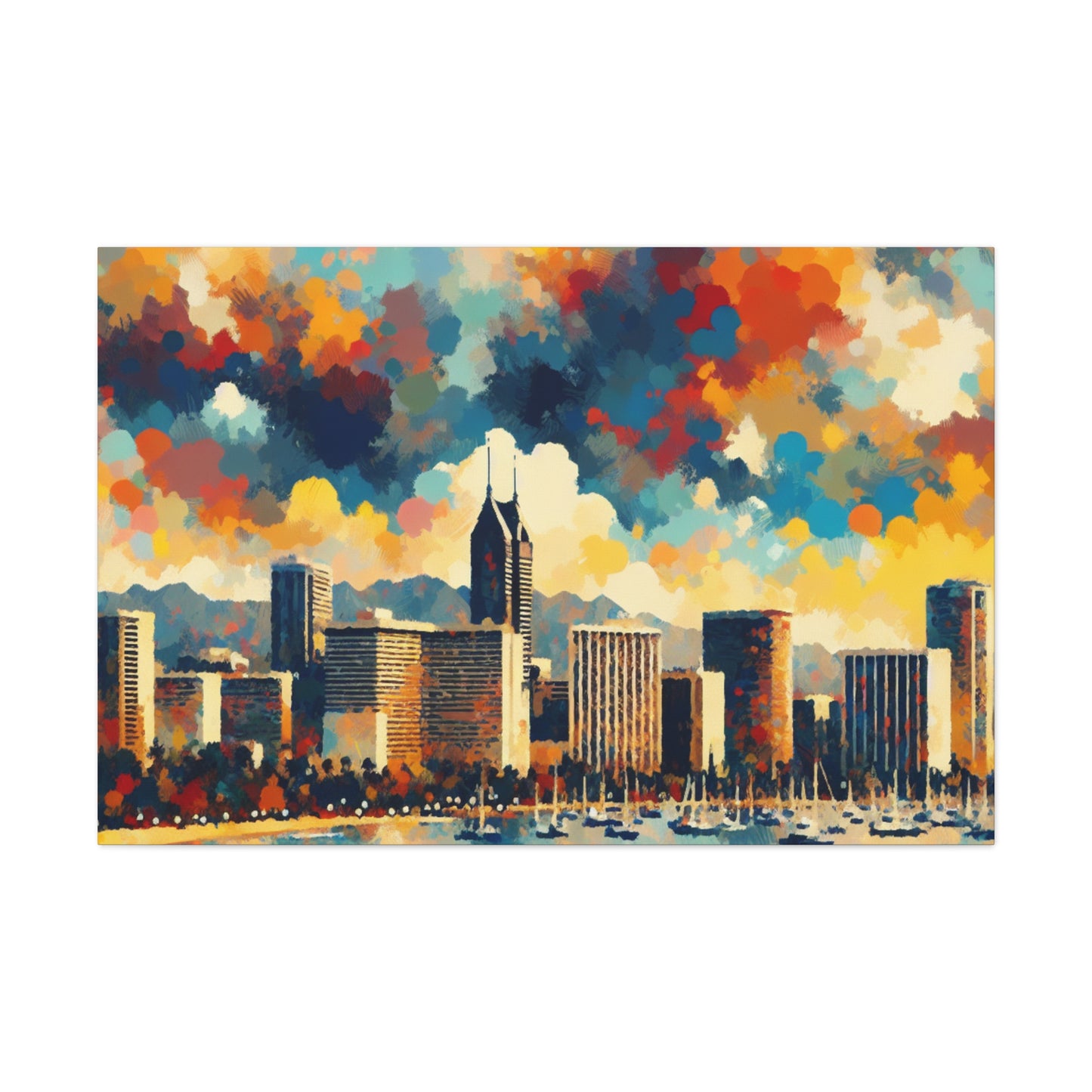 Tropical Flair Dreams - Canvas