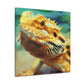 Bearded Dragon Majesty - Canvas