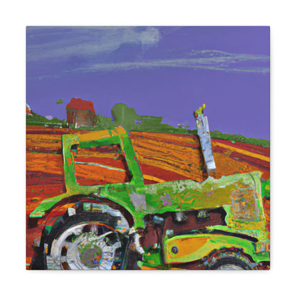 Tractor in the Heavens - Canvas