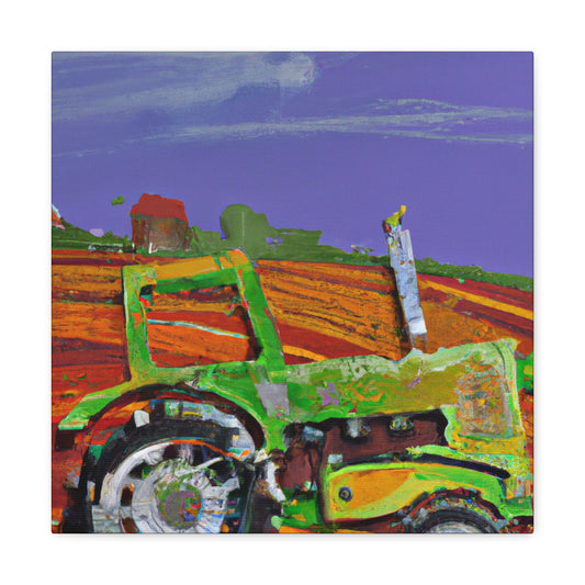 Tractor in the Heavens - Canvas