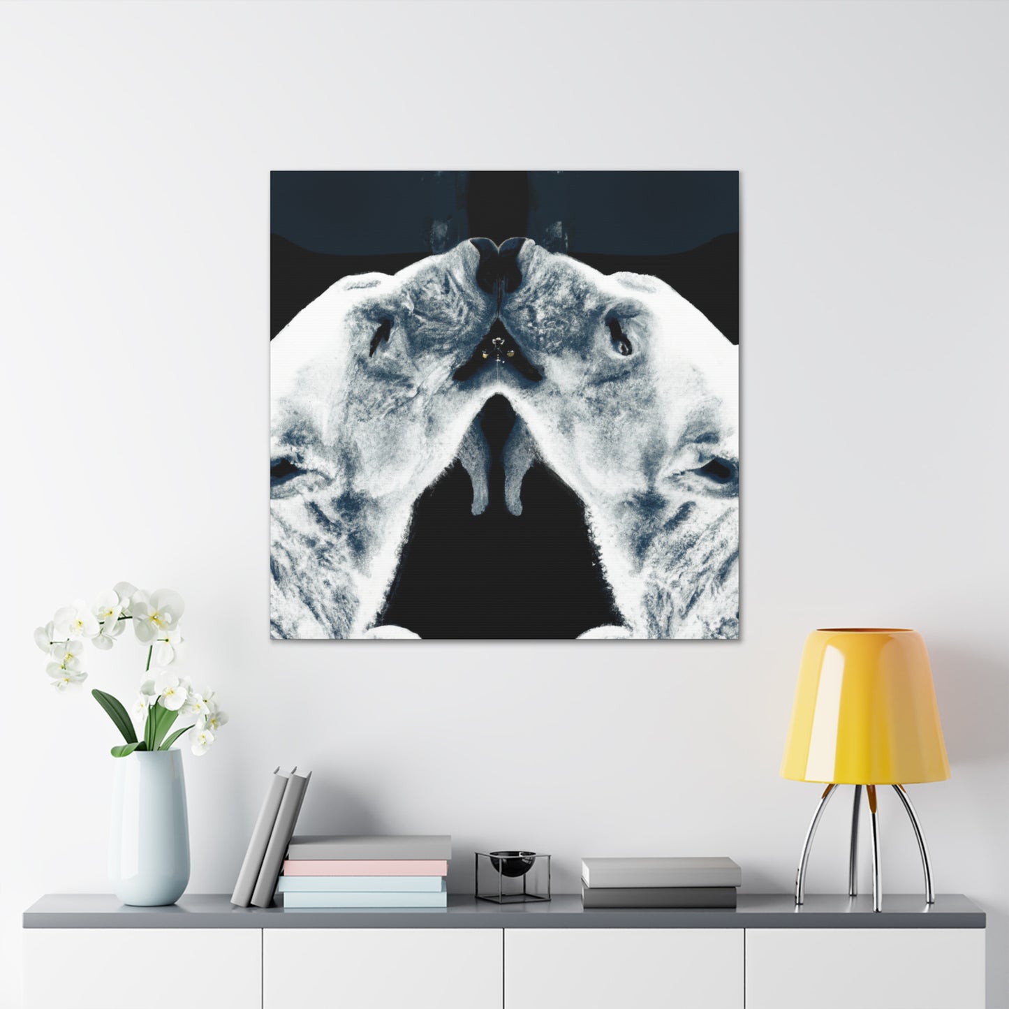 Polar Bear Dreamscape - Canvas