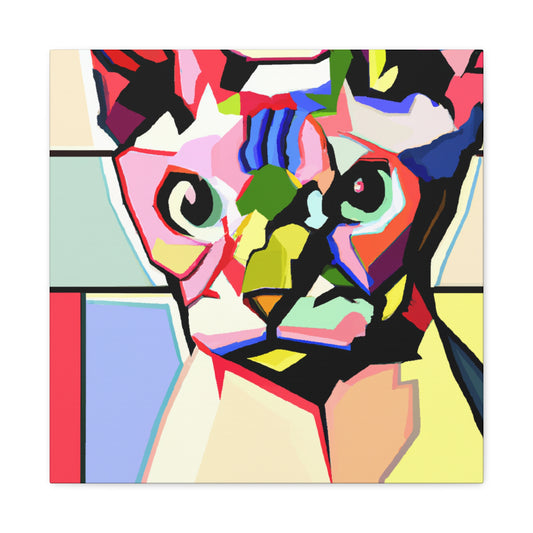 "Furball Pop Art Portrait" - Canvas