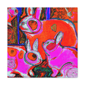 Rabbit in Wonderland Dream - Canvas